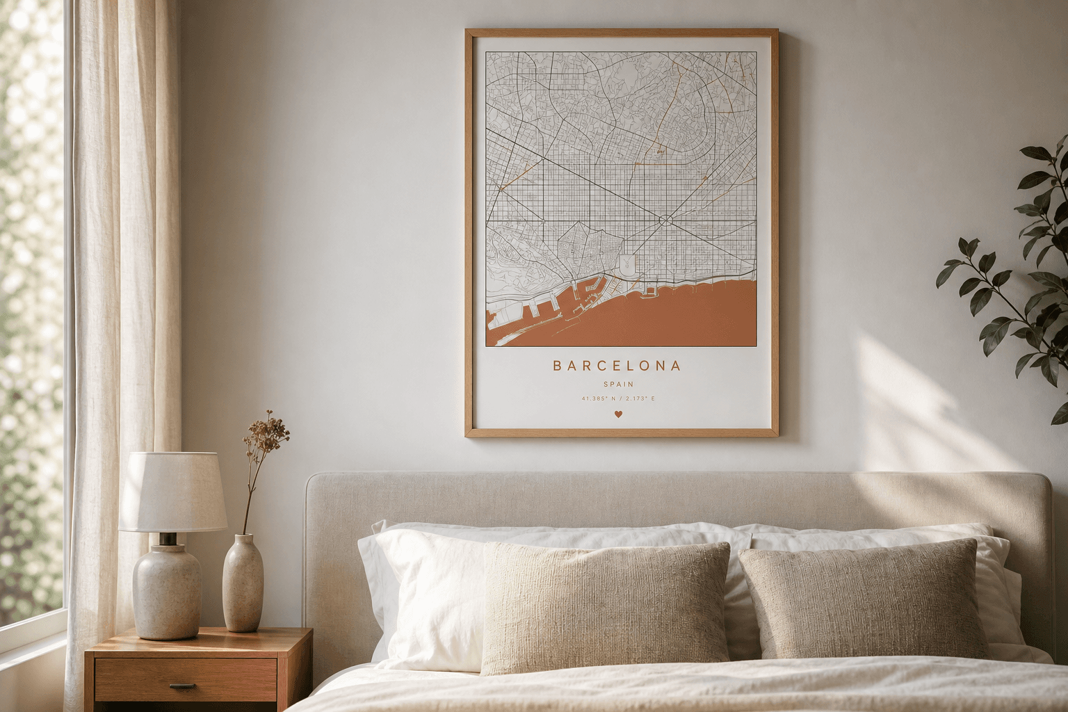 The 7 Most Beautiful Wall Ideas with Map Posters: From Bedroom to Gallery Wall