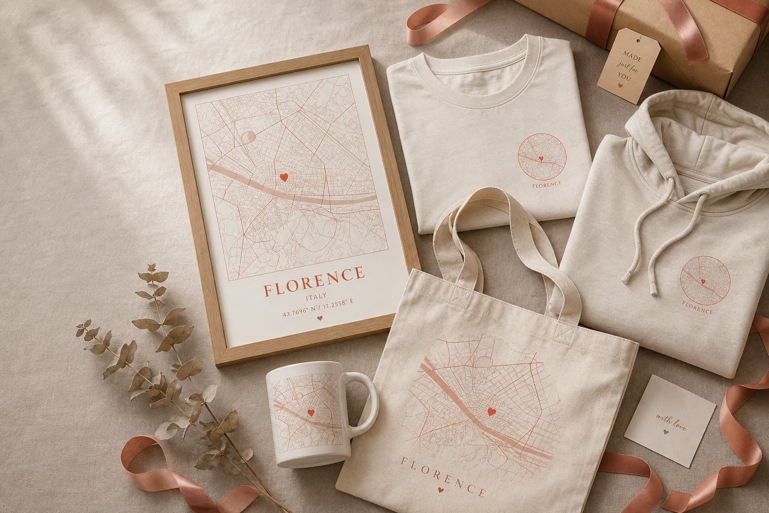 The 7 Best Gift Ideas with Personalised Map Posters for Every Occasion